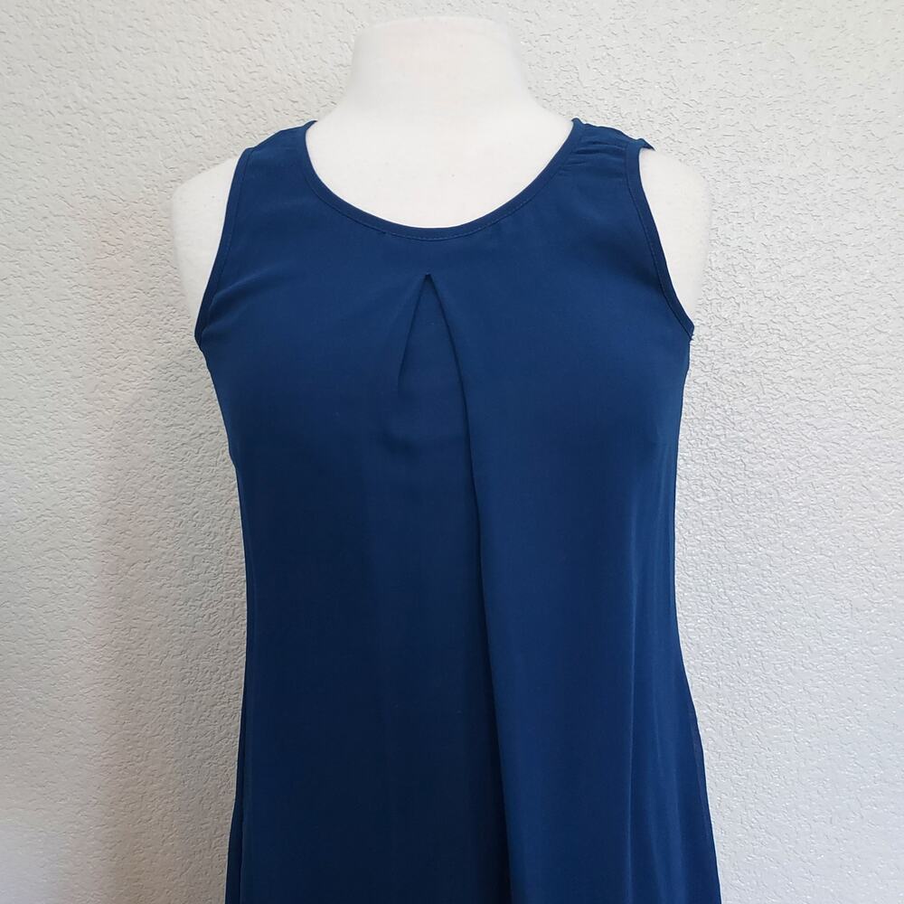 As U Wish Royal Blue Shift Dress Size Small - Picture 2 of 13